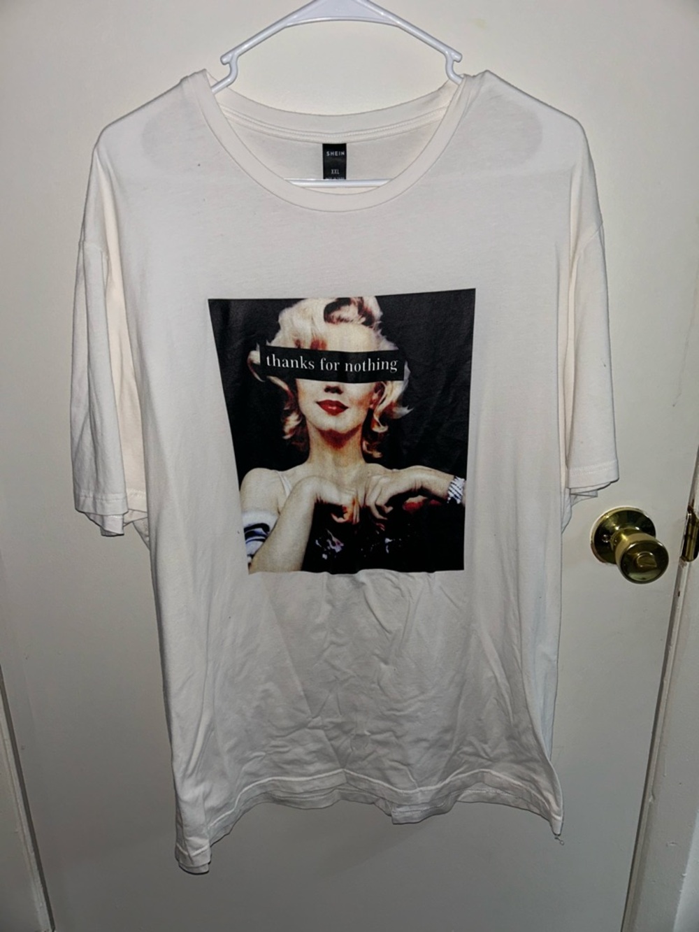 SHEIN - Marilyn Monroe Tee - 2XL/XXL
